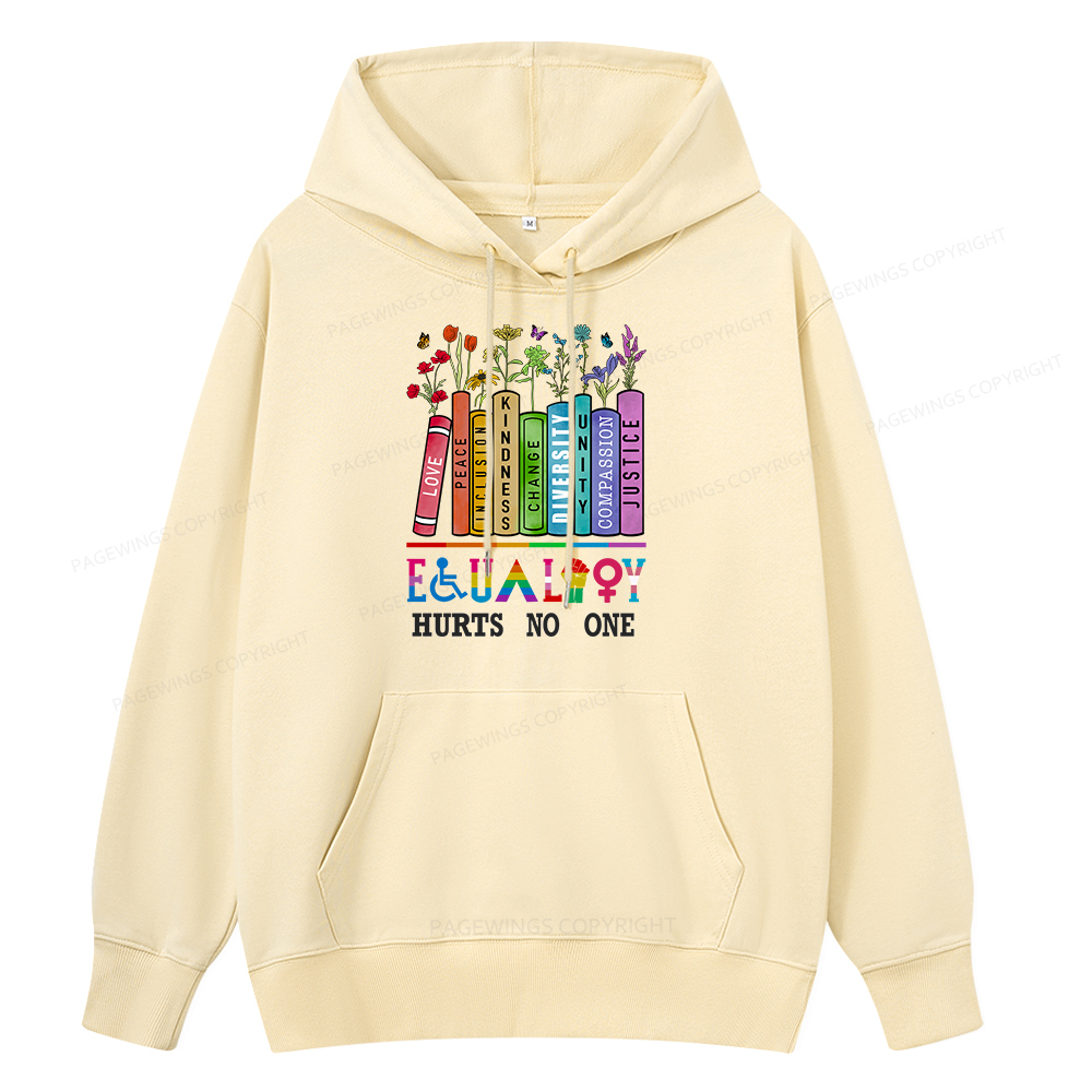 Pagewings Equality Hurts No One Unisex Classic Hoodie