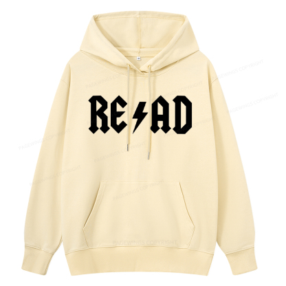Pagewings Read Back In The Library "rock And Roll Unisex Classic Hoodie
