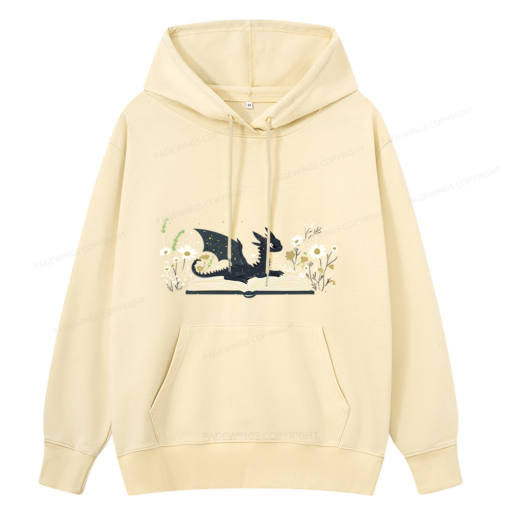 Pagewings Dragon Book Unisex Classic Hoodie