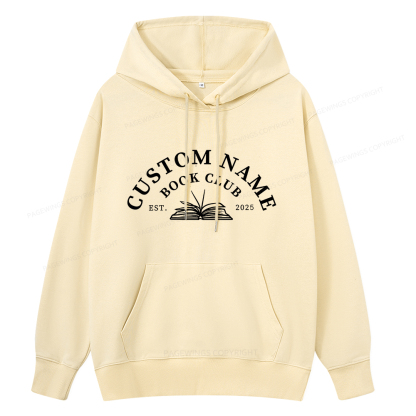 Pagewings Personalized Custom Book Club Unisex Classic Hoodie
