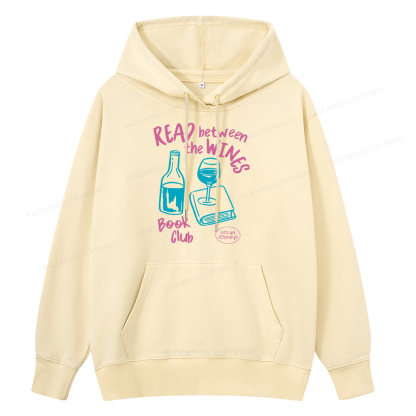 Pagewings Wine Lover Book Club Unisex Classic Hoodie