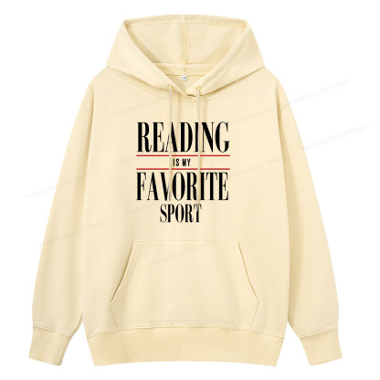 Pagewings Reading Is My Favorite Sport Unisex Classic Hoodie