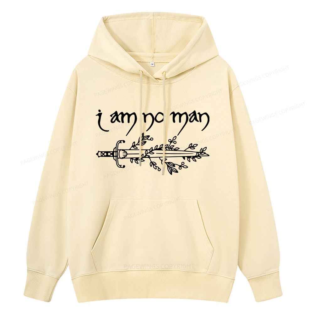 Pagewings I Am No Man Unisex Classic Hoodie