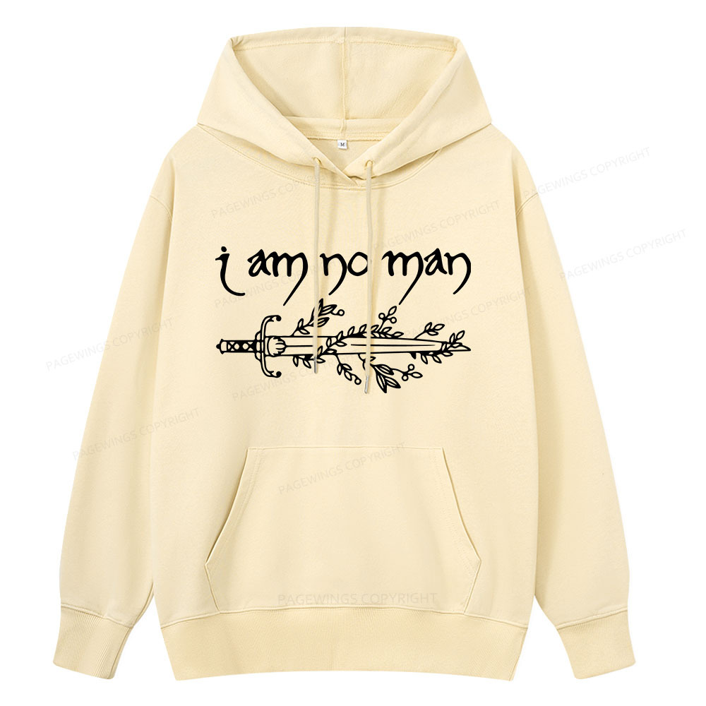 Pagewings I Am No Man Unisex Classic Hoodie