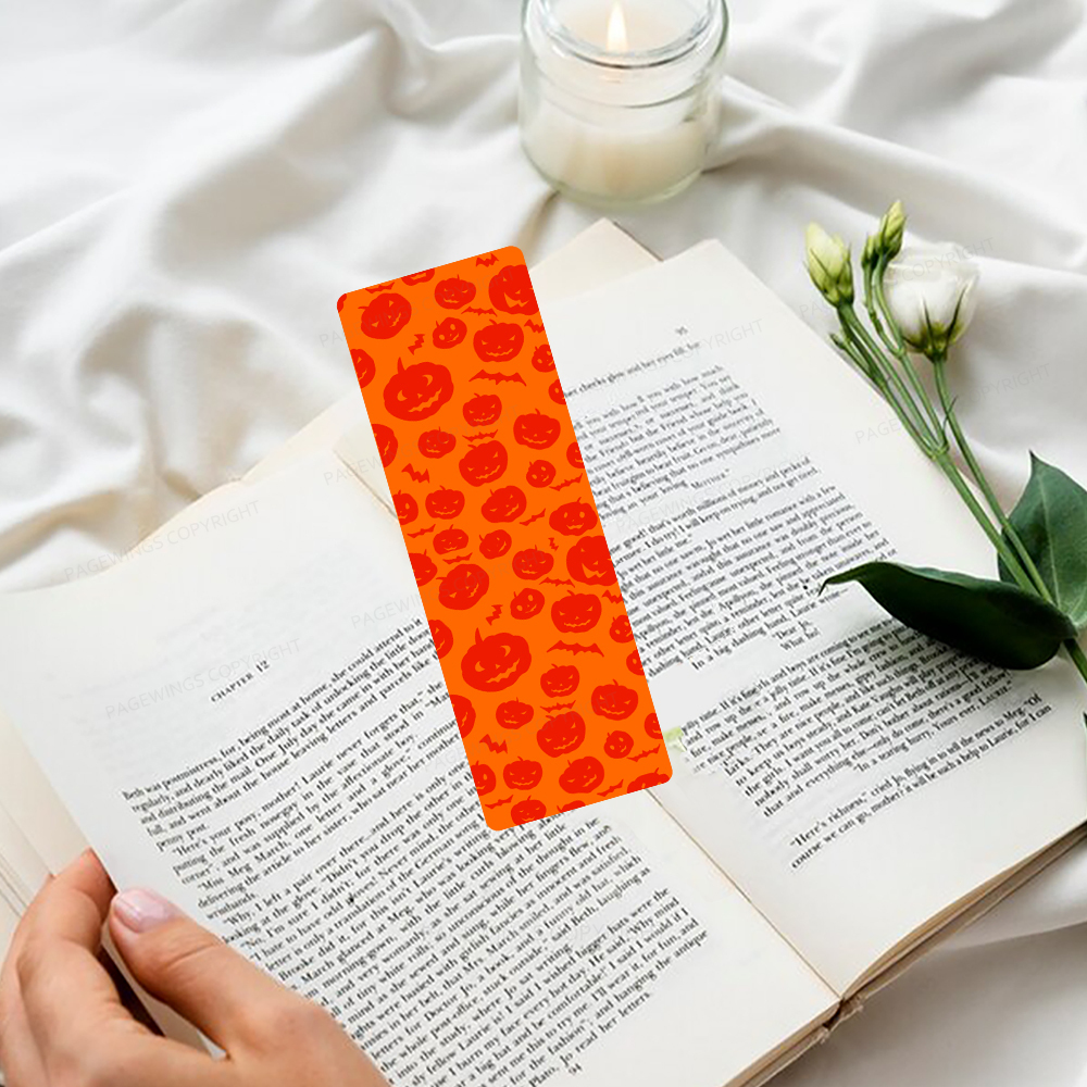 Pagewings Pumpkins Bookmark