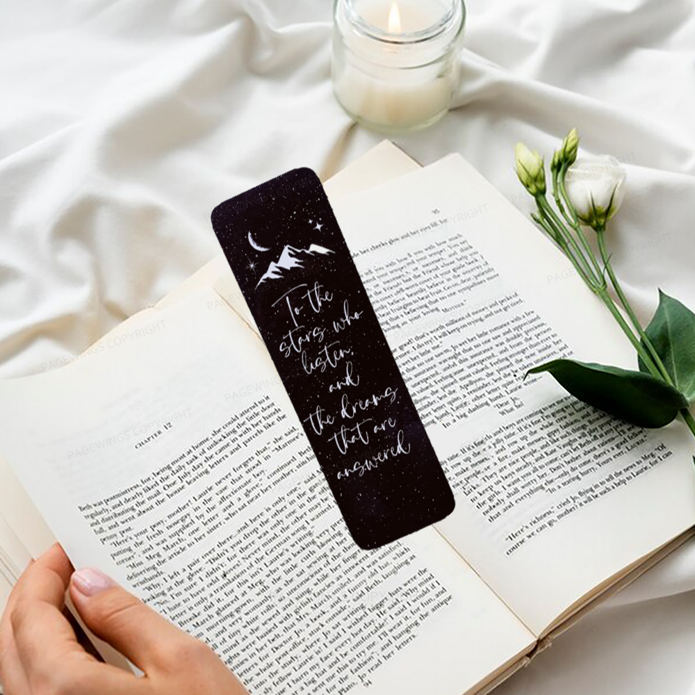 Pagewings To The Stars Who Listen Bookmark