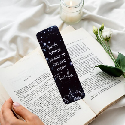  Pagewings Happy Winter Solstice To Everyone Except Tamlin Bookmark