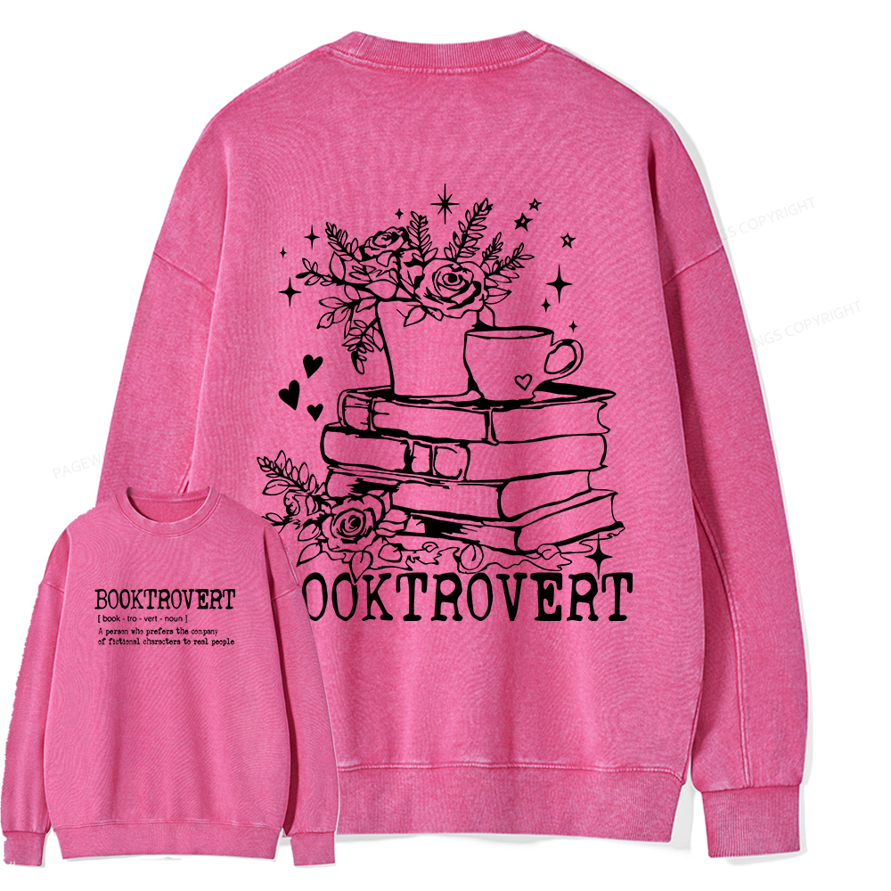 Pagewings Book Lover Gift Shirt, Teacher Crewneck, Reading Tee Unisex 