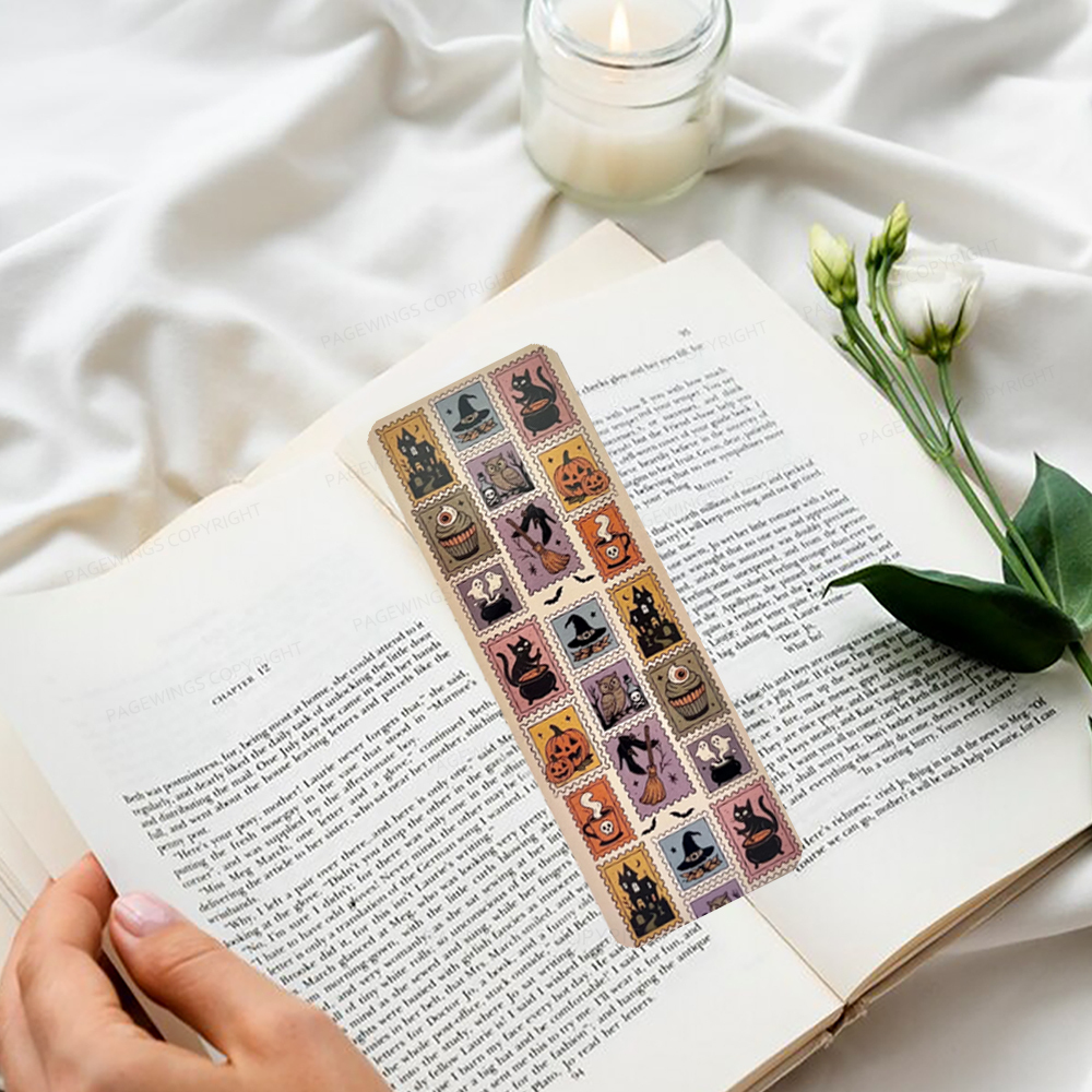 Pagewings Spooky Season Ghosts and Books Bookmark