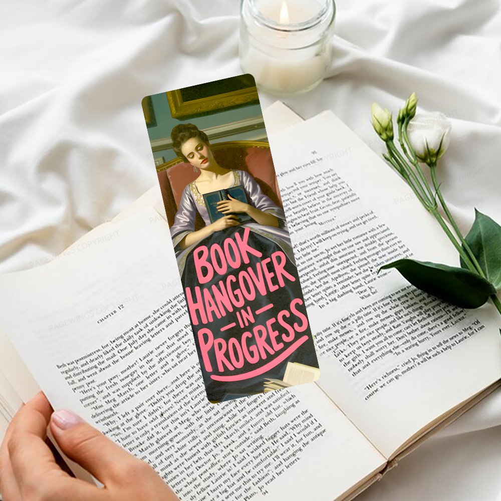 Pagewings Book Hangover In Progress Bookmark