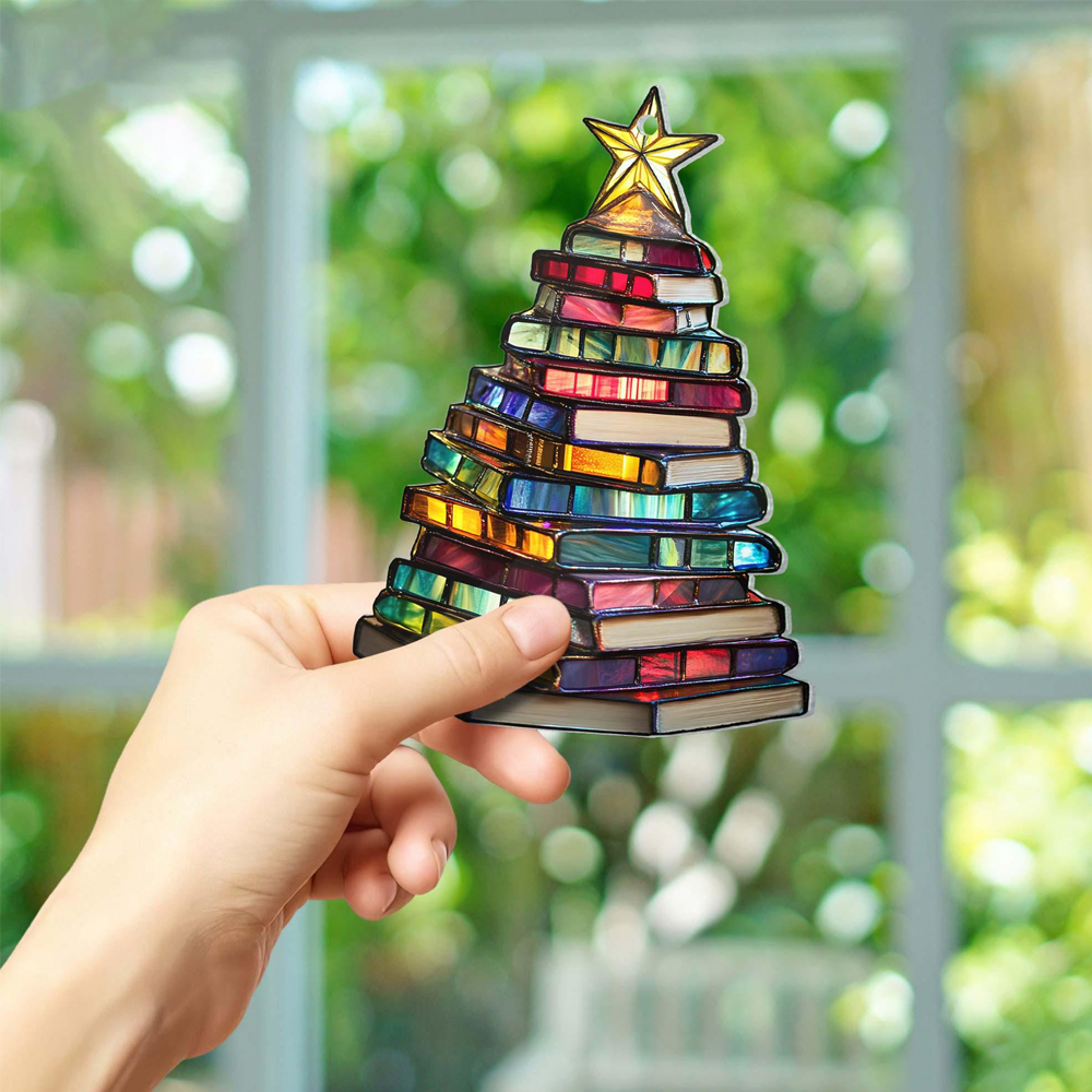 Pagewings Christmas Book Tree Ornament