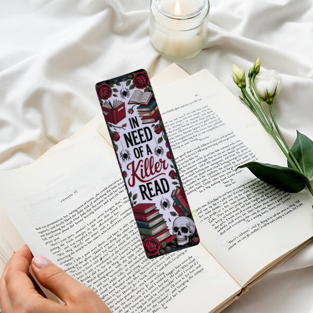 Pagewings In Need Of A Killer Read Bookmark