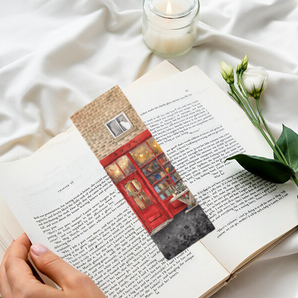 Pagewings Book Store Bookmark