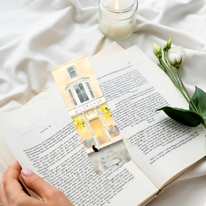 Pagewings Books and Cats Bookmark