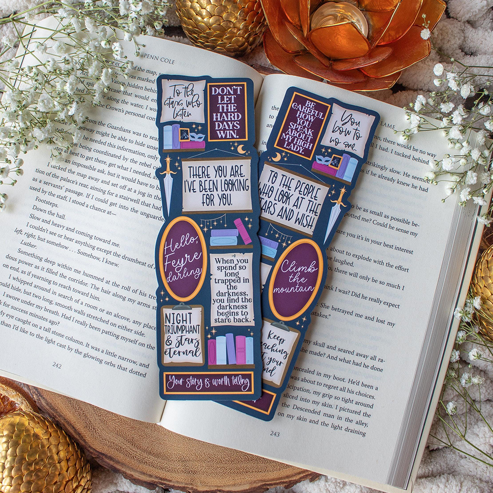Pagewings Fantasy Quote Bookmark