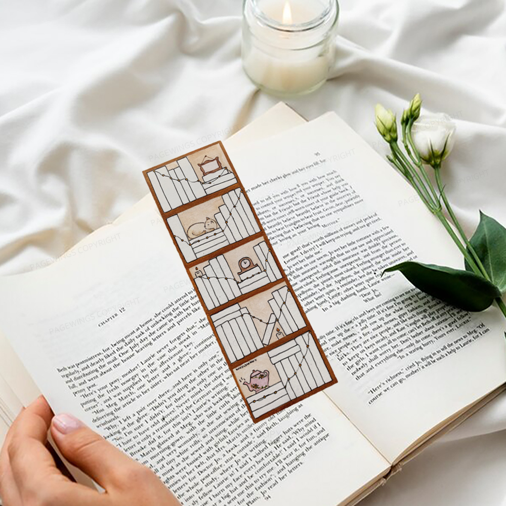 Pagewings Bookshelf Tracker Bookmark
