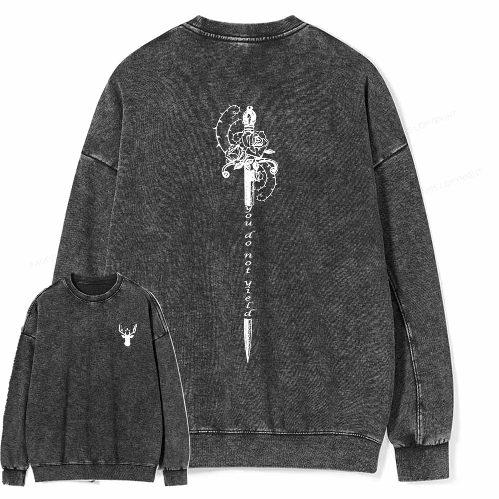 Pagewings  A Court of Thorns and Roses Court of Dreams Unisex Washed Sweatshirt