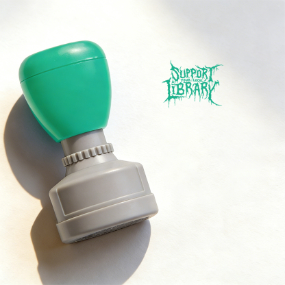 Pagewings Support Your Local Library Stamp