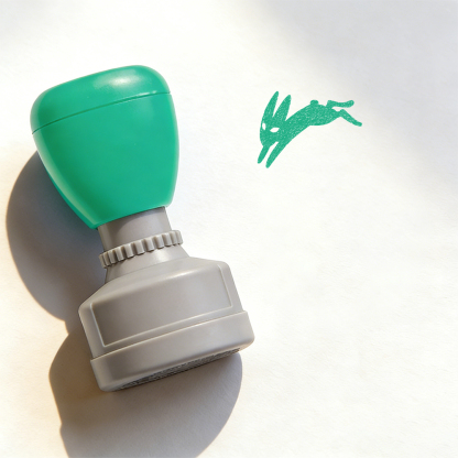 Pagewings Death Bunny Stamp