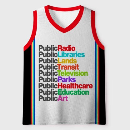 Pagewings Public Libraries Unisex Mesh Tank Top