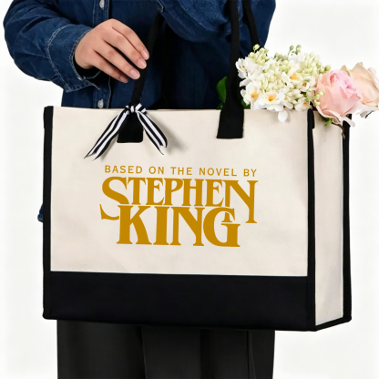 Pagewings Based On A Novel By Horror Writer12416 Large Tote Bag