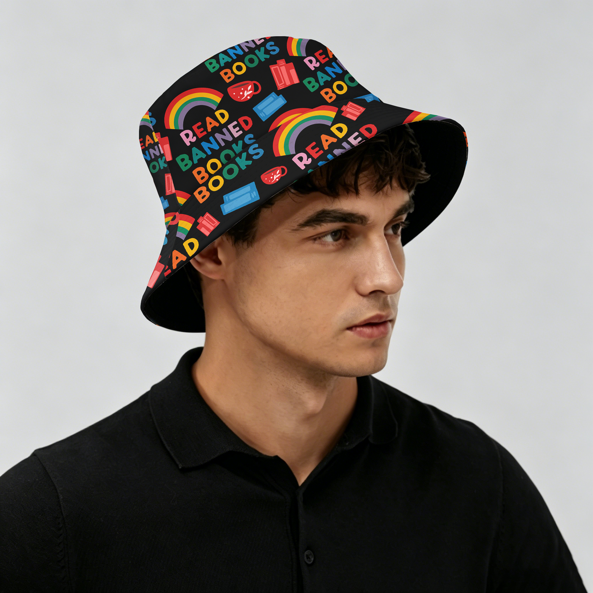 Pagewings Read Banned Books2005H Bucket Hat