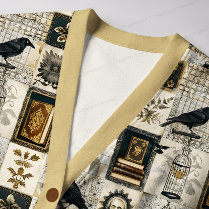 Pagewings Never More Unisex Ugly Cardigan Sweaters