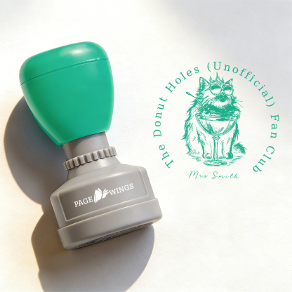 Pagewings Personalized Sci Fi Lover Stamp