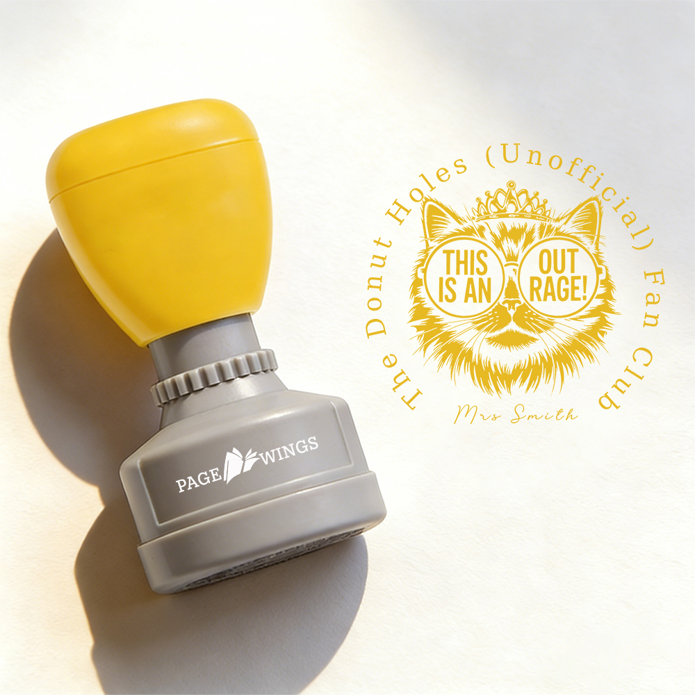 Pagewings Personalized Sci Fi Lover Stamp