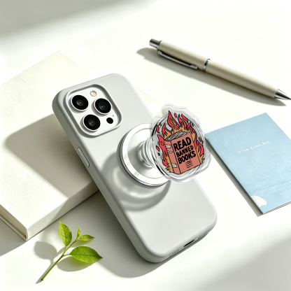 Pagewings Read Banned Books Phone Grip