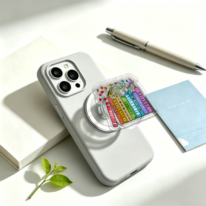 Pagewings Justice Books Phone Grip