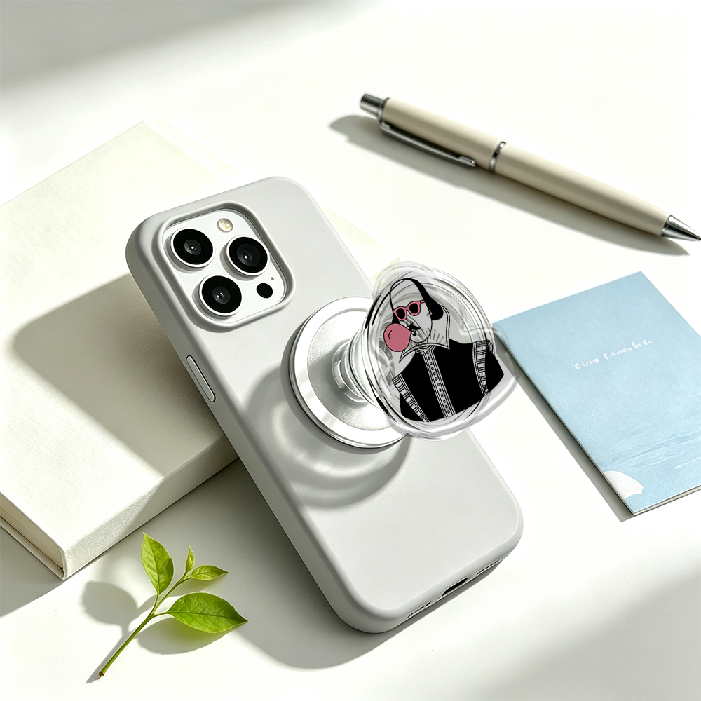 Pagewings Cool Shakespeare With Bubble Gum Phone Grip