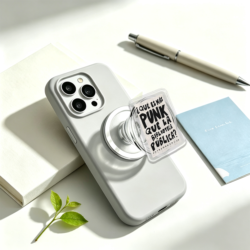 Pagewings Public Libraries Are Punk Phone Grip