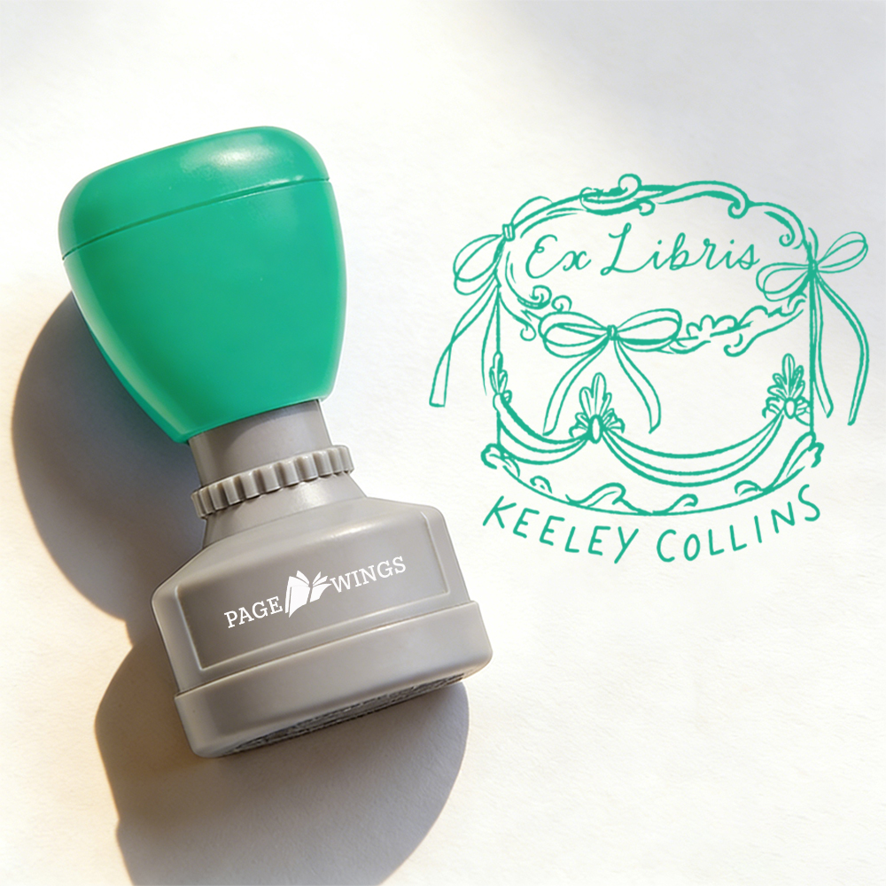 Pagewings Personalized Ex Libris Stamp