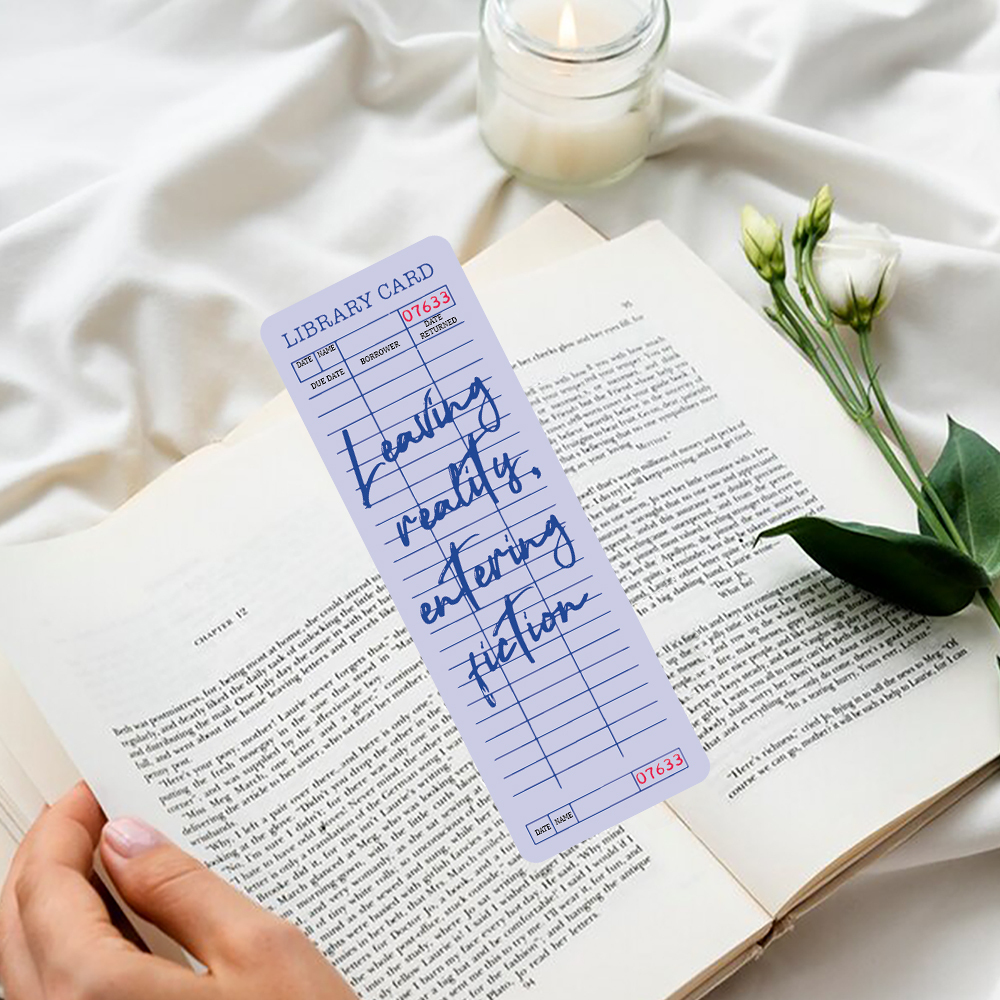 Pagewings Leaving Reality Entering Fiction Bookmark