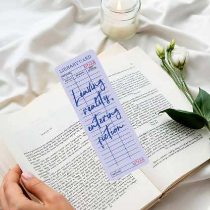 Pagewings Leaving Reality Entering Fiction Bookmark