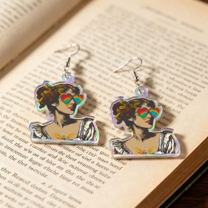Pagewings More Pride Less Prejudice Earrings