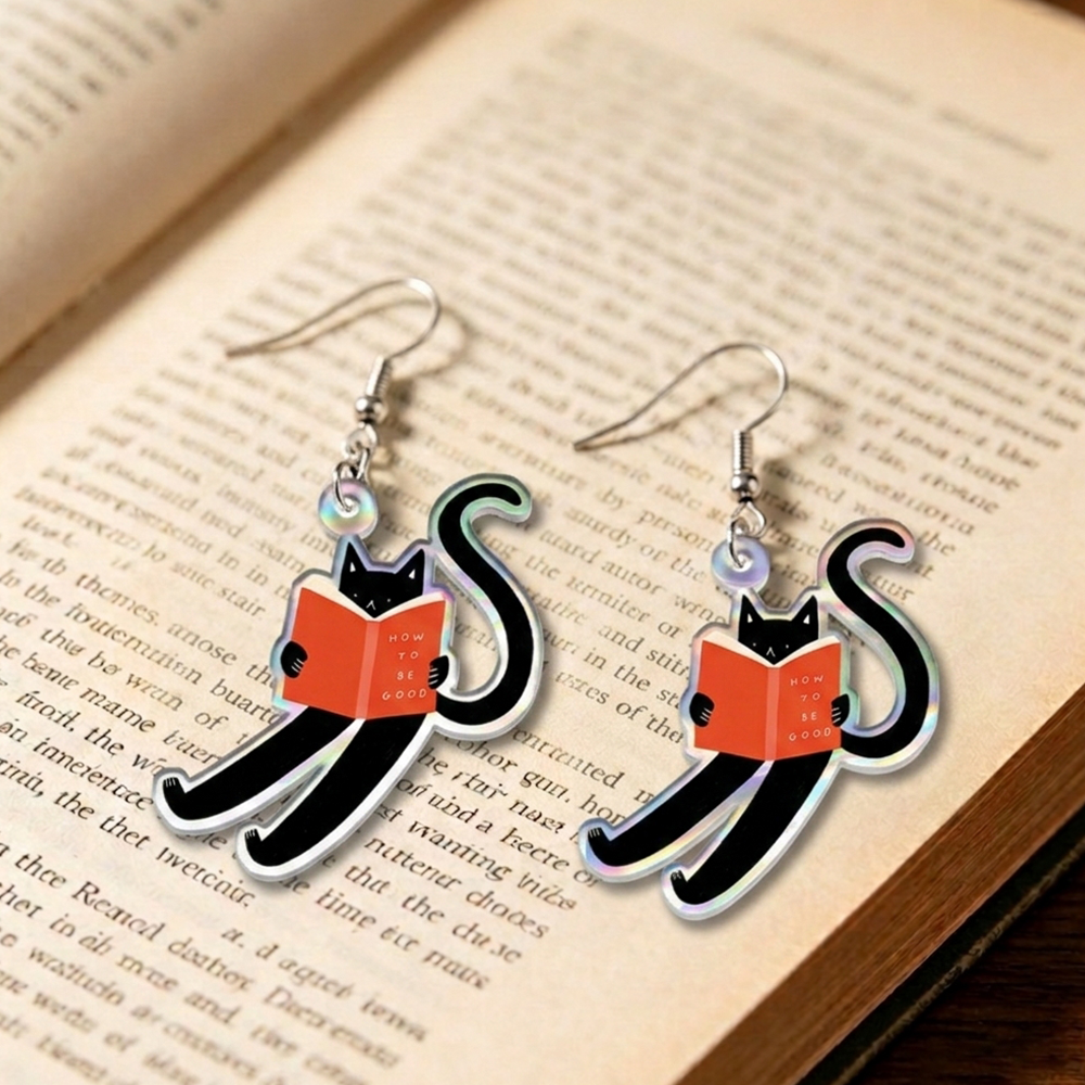 Pagewings How To Be Good Earrings