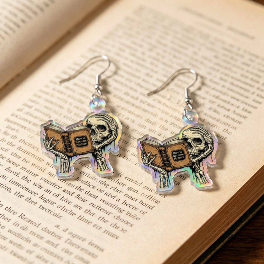 Pagewings Halloween Spooky Earrings