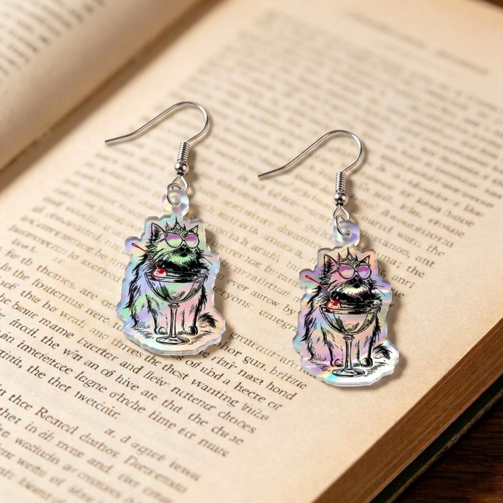 Pagewings Sci Fi Reader Earrings