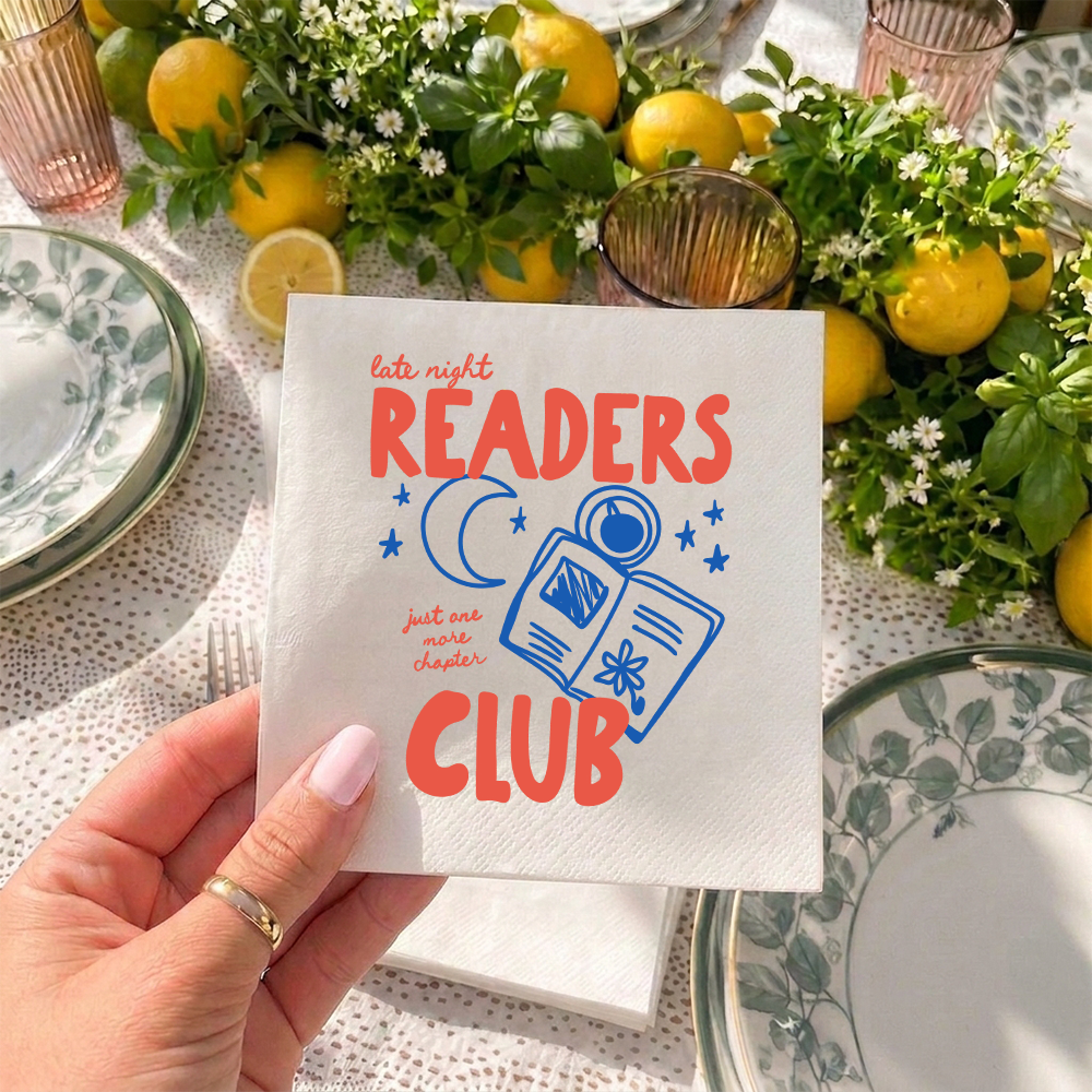 Pagewings Late Night Readers Paper Napkins 