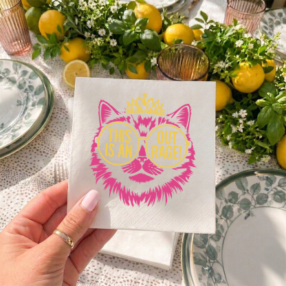 Pagewings Sci Fi Book Lover Paper Napkins 