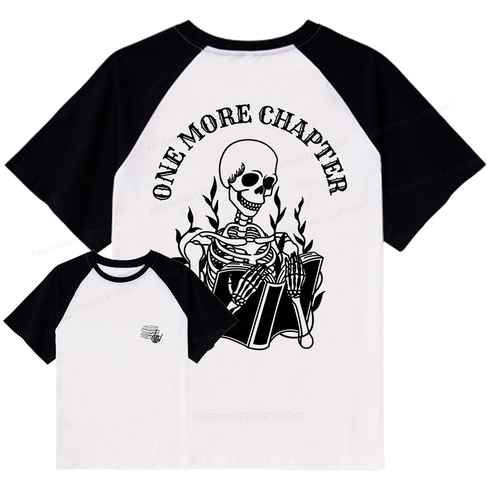 Pagewings One More Chapter Raglan T-shirt
