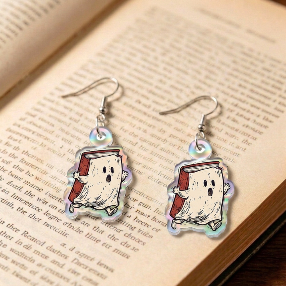 Pagewings Spooky Season Halloween Earrings