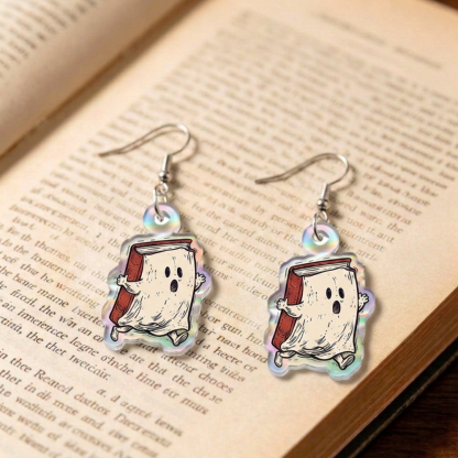 Pagewings Spooky Season Halloween Earrings
