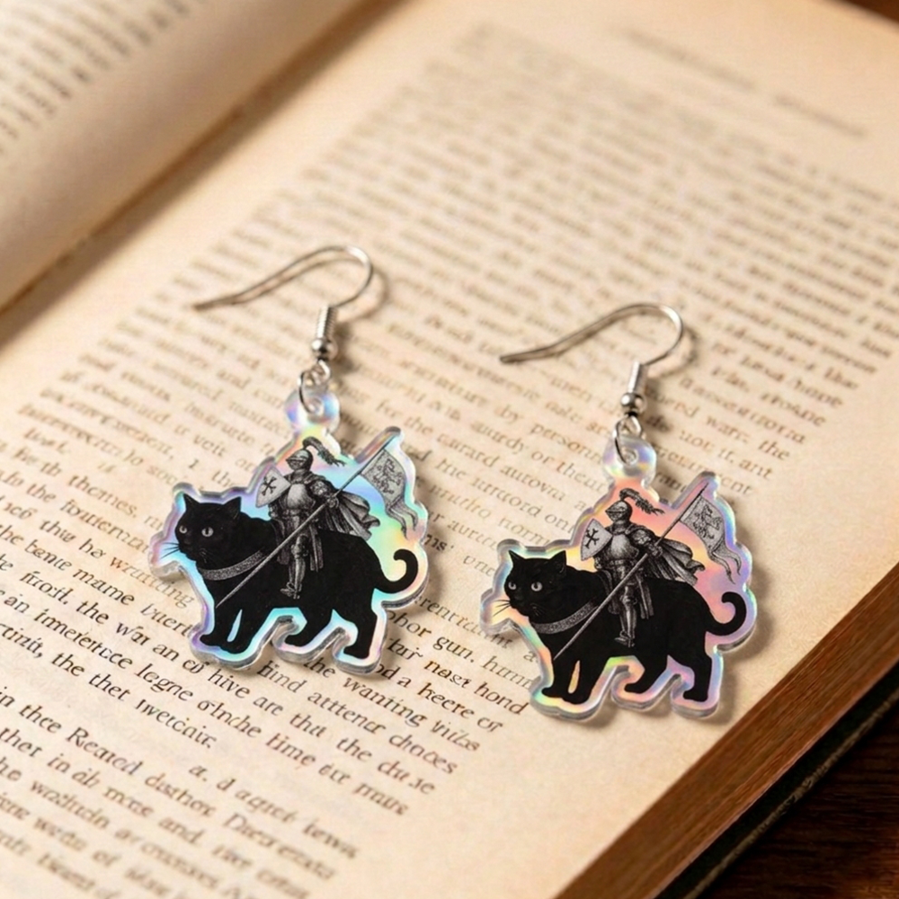 Pagewings Support Your Local Library Earrings