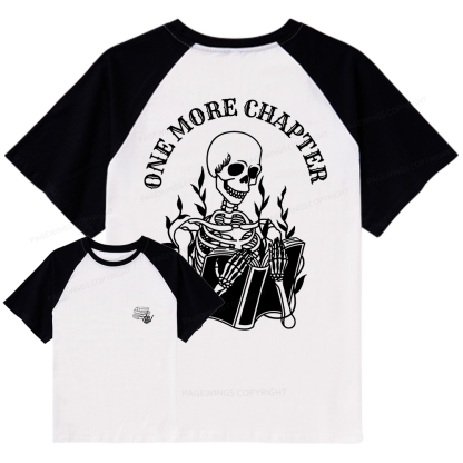 Pagewings One More Chapter Raglan T-shirt