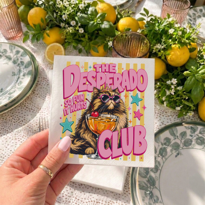 Pagewings Sci Fi Book Lover Paper Napkins