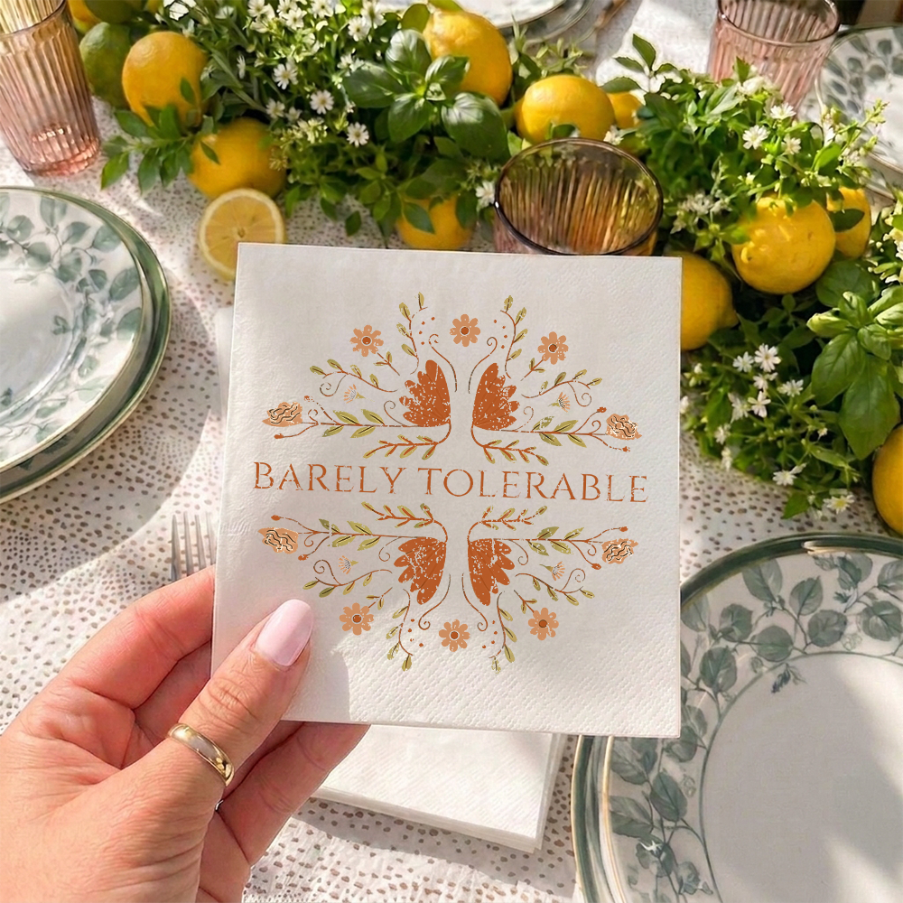 Pagewings Barely Tolerable Paper Napkins