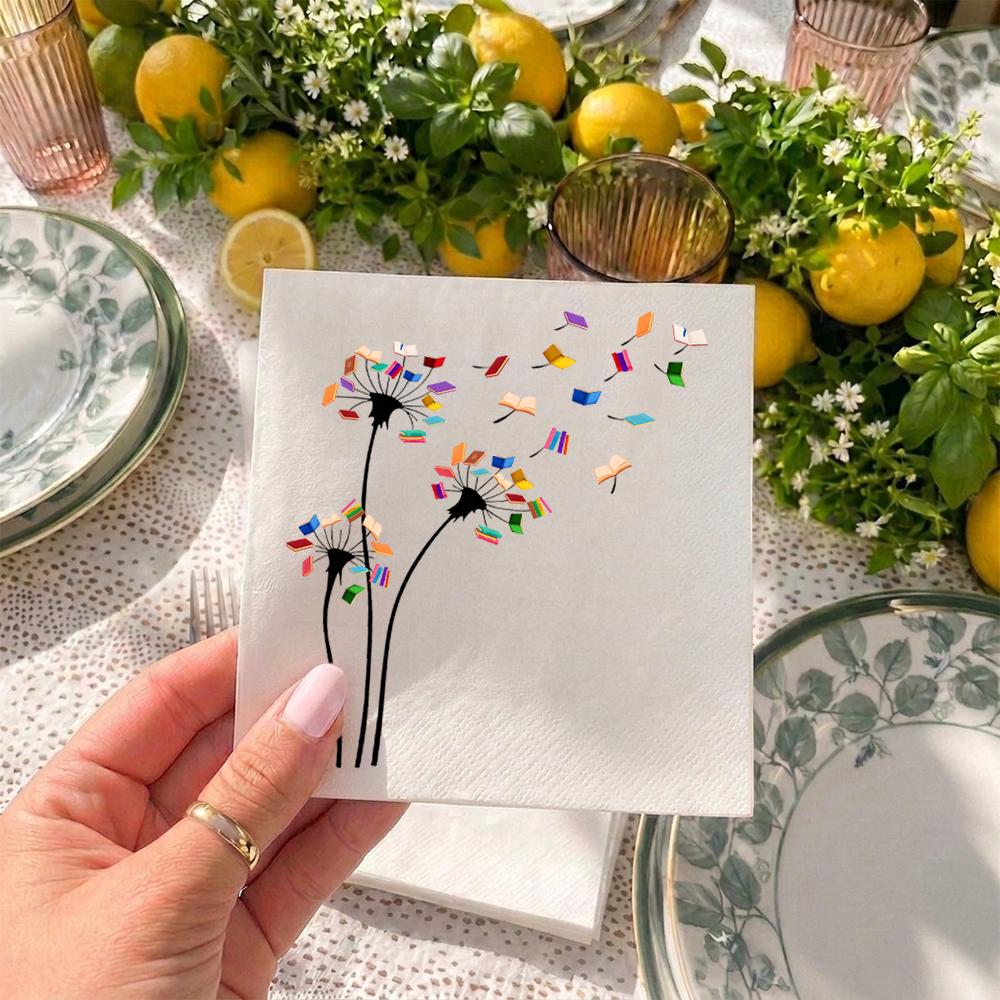 Pagewings Book Lovers Paper Napkins